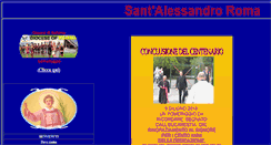 Desktop Screenshot of parrocchiasantalessandro.it